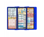 WhiteCoat Clipboard® Trifold - Blue Primary Care Edition